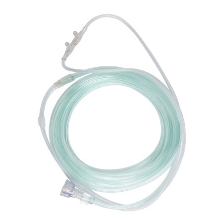 McKesson ETCO2 Nasal Sampling Cannula with O2 Delivery With Oxygen Delivery McKesson Adult Curved Prong / NonFlared Tip - Each - 16-0539-EA