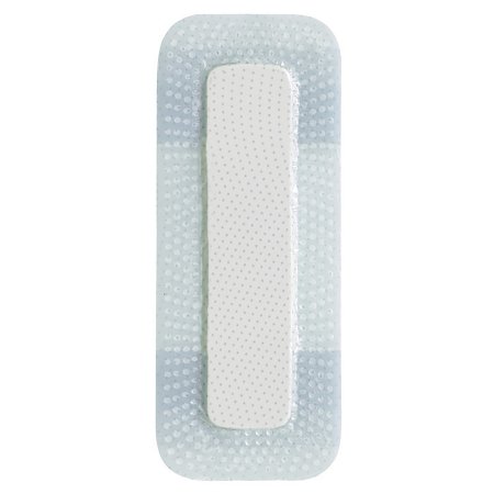 Coloplast Thin Foam Dressing Biatain® Silicone Lite 2 X 5 Inch With Border Film Backing Silicone Adhesive Rectangle Sterile - Box of 5 - 33453-BX