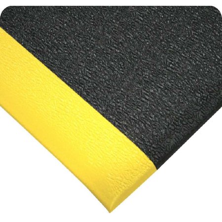 Fisher Scientific Anti-Fatigue Floor Mat Ultra-Tred ArmorCote 3 X 60 Foot Black / Yellow Polyurethane Coated PVC Sponge - Each - 19151184-EA