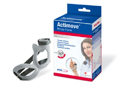 BSN Medical Thumb Support Actimove® Rhizo Forte Medium Finger Gray - Each - 7623803-EA