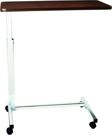 Drive Medical Overbed Table Non-Tilt Spring Assisted Lift 28 to 45 Inch Height Range - Each - 16012-HCSO-EA