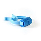 Tri-Anim Health Services Nose Clip Curaplex Universal, Blue, Foam Tip, Single Patient Use, Non-Slip - Bag of 100 - 301-NC101-BG