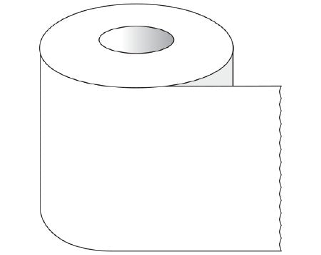 Shamrock Scientific Blank Label Tape Shamrock Multipurpose Label White 2 X 500 Inch - Roll of 1 - ST-20-1-RL