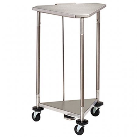 Clinton Industries Hamper Stand Clinton™ Triangular Opening Foot Pedal Tilt-Top Lid - Each - HS-54-EA