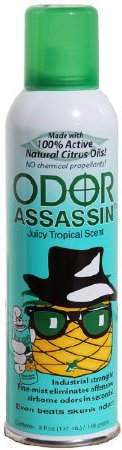 Jay Manufacturing Inc Air Freshener Odor Assassin™ Liquid 6 oz. Can Tropical Scent - Case of 12 - 124950-CS