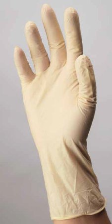 Cardinal Exam Glove ESTEEM™ X-Small NonSterile Stretch Vinyl Standard Cuff Length Smooth Cream Not Rated - Case of 1500 - 8880DOTP-CS