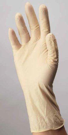 Cardinal Exam Glove ESTEEM™ Small NonSterile Stretch Vinyl Standard Cuff Length Smooth Cream Not Rated - Case of 1500 - 8881DOTP-CS
