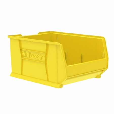 Akro-Mils Storage Bin AkroBins® Super-Size Yellow Plastic 12 X 18-1/4 X 23-7/8 Inch - CT/1 - 30289YELLO-CT