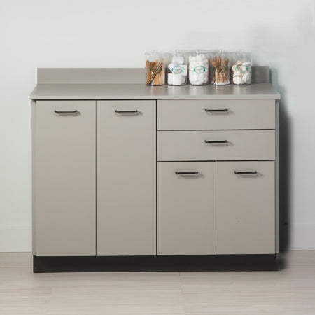 Clinton Industries Base Cabinet Quick Care Floor Standing Laminate 2 Drawers 2 Shelves - Each - 8048-1DC-EA