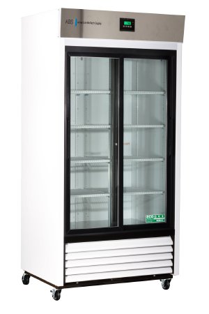 Horizon Scientific Inc Refrigerator ABS® Laboratory Use 33 cu.ft. 2 Sliding Glass Doors Cycle Defrost - Each - ABT-HC-33-EA