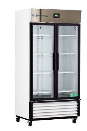 Horizon Scientific Inc Refrigerator ABS® Laboratory Use 35 cu.ft. 2 Swing Glass Doors Cycle Defrost - Each - ABT-HC-35-EA