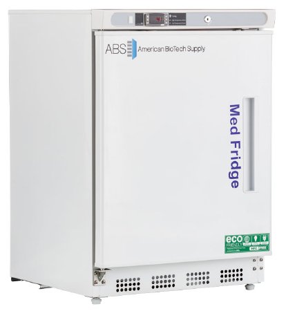 Horizon Scientific Inc Undercounter Refrigerator ABS® Pharmaceutical 4.6 cu.ft. 1 Swing Door Left Hinged Cycle Defrost - Each - PH-ABT-HC-UCBI-0404-LH-EA