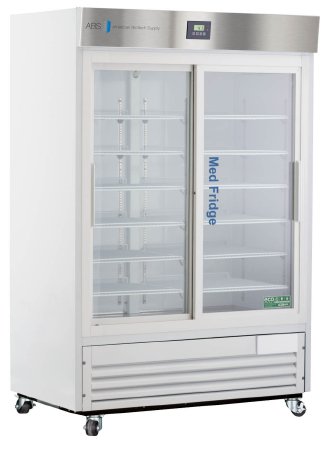 Horizon Scientific Inc Refrigerator ABS® Pharmaceutical 47 cu.ft. 2 Sliding Glass Doors Cycle Defrost - Each - PH-ABT-HC-47G-EA