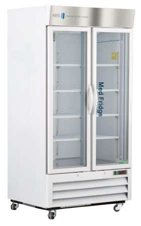 Horizon Scientific Inc Refrigerator ABS® Pharmaceutical 36 cu.ft. 2 Swing Glass Doors Cycle Defrost - Each - PH-ABT-HC-S36G-EA