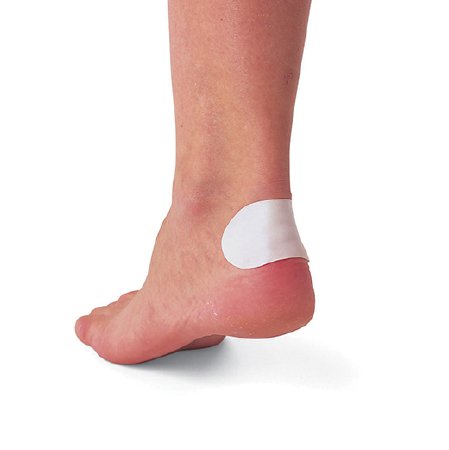 Patterson Medical Supply Adhesive Dressing 2 X 2-1/2 X 9-1/2 Inch Foam Oval White NonSterile - Pack of 100 - 30908-PK