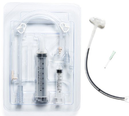 Avanos Medical Sales LLC Low-Profile Transgastric-Jejunal Feeding Tube MIC-Key® 16 Fr. 45 cm Tube Silicone Sterile - Each - 0270-16-1.7-45-EA