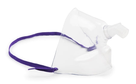 McKesson Oxygen Face Tent McKesson Face Tent Style Adult One Size Fits Most Adjustable Head Strap - Each - 16-110E-EA
