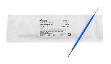 McKesson Needle Electrode McKesson Argent™ Coated Stainless Steel Extended Needle Tip Disposable Sterile - Box of 12 - 22-ES03T-BX