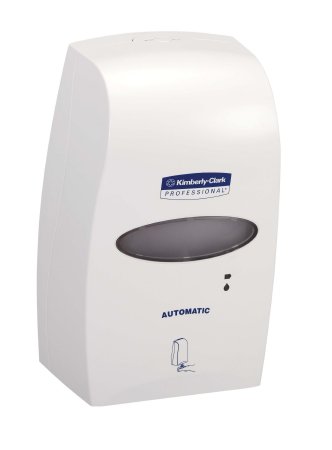 Kimberly Clark Hand Hygiene Dispenser Scott® Essential™ White Plastic Touch Free 1 Liter Wall Mount - Case of 1 - 92147-CS
