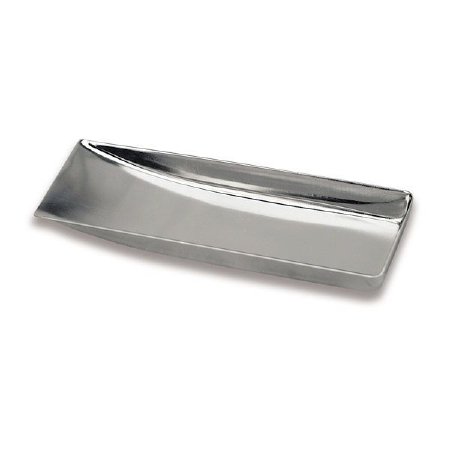 Lhasa OMS Needle Saucer Stainless Steel, Rectangular Shaped, Smooth, and Contoured - Each - SAUCER.M-EA