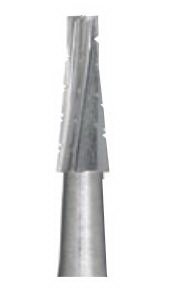 Integra Lifesciences Bur Miltex® Tungsten Carbide Tapered Crosscut Fissure Tip - Pack of 10 - DFG701L-PK