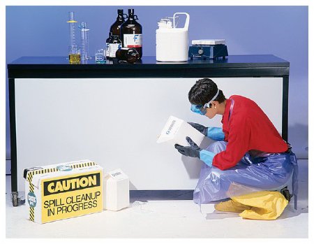 Fisher Scientific Caustic Spill Clean Up Kit Fisherbrand™ - KT/1 - 18-061C-KT