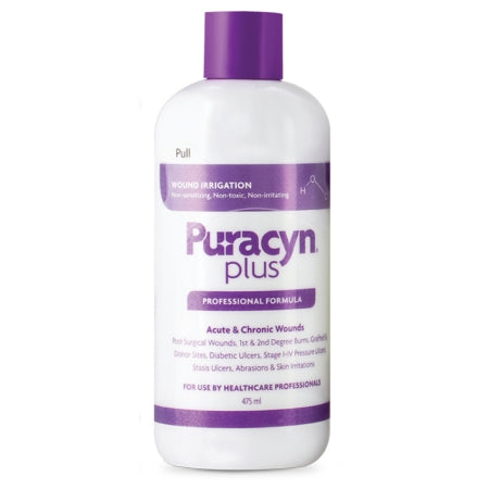 Innovacyn Wound Cleanser Puracyn® Plus 16 oz. Instill / Spikeable Application Bottle NonSterile Antimicrobial - Case of 6 - 6525-CS