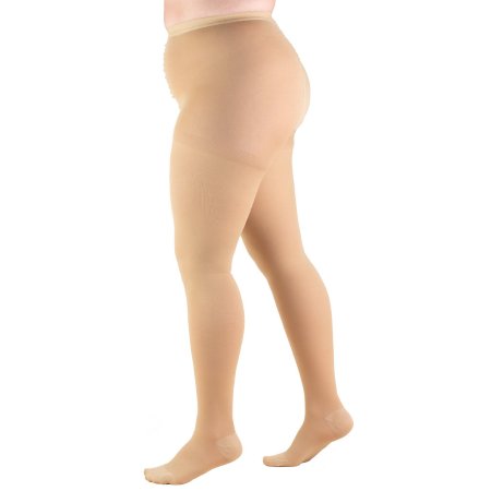 Truform Compression Pantyhose Truform®Plus Size Waist High X-Tall Beige Closed Toe - Each - 1758BG-XT-EA