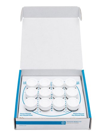 StatLab Medical Products Prostate Biopsy Collection and Transport Kit 12 X 20 mL Vial - KT/12 - PBKNB12-KT