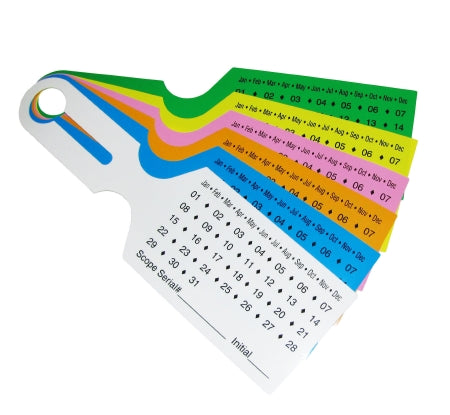 Healthmark Industries Blank Label HangTimeKit TM Instructional Label White Paper 2-1/2 X 8-1/2 Inch - Case of 500 - 403225-CS