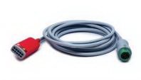 Mindray USA ECG Cable 3/5-Leads, 12-Pin For DPM 6, DPM 7, Passport 8, Passport 12, Passport 12m, Passport 17m, T1 Patient Monitor - Each - 009-003652-00-EA