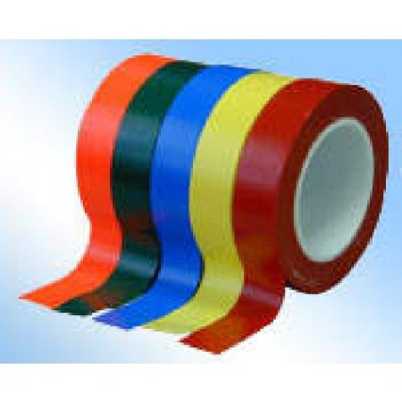 Precision Dynamics Blank Instrument Tape Colored Identification Tape Red Paper 1/4 X 300 Inch - Roll of 1 - NPT1703-RL