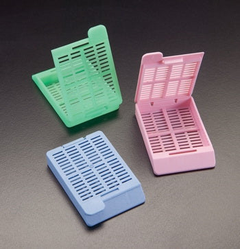 Simport Scientific Tissue Cassette Swingsette™ Acetal Aqua - Case of 1500 - M515-12-CS