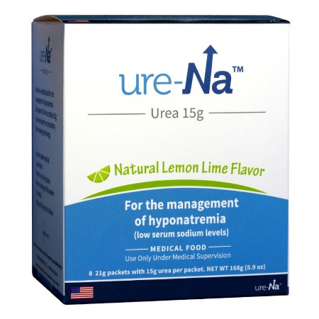 Nephcentric LLC Oral Supplement Ure-Na™ Lemon-Lime Flavor Powder 15 Gram Pouch - CT/8 - 86253000013-CT