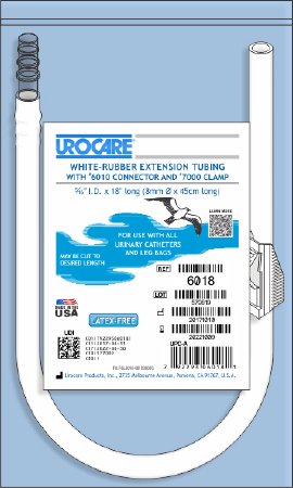 Urocare Products Drainage and Extension Tube - Case of 12 - 601812-CS