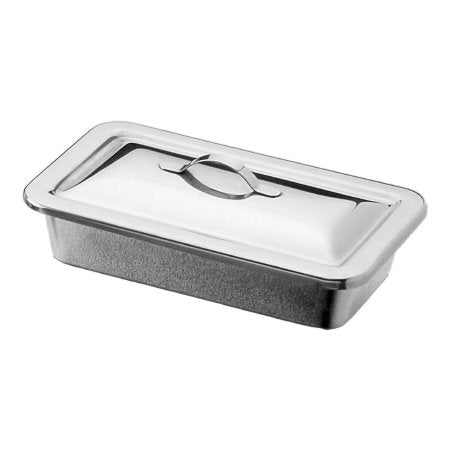 McKesson Instrument Tray McKesson Strap Handle Stainless Steel 8-1/2 X 3 X 1- 1/2 Inch - Box of 6 - 63-4254-BX