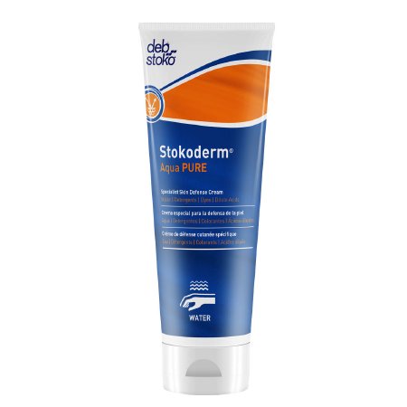 SC Johnson Professional USA Inc Skin Protectant Stokoderm® Aqua PURE 100 mL Tube Unscented Cream - Case of 12 - SAQ100ML-CS