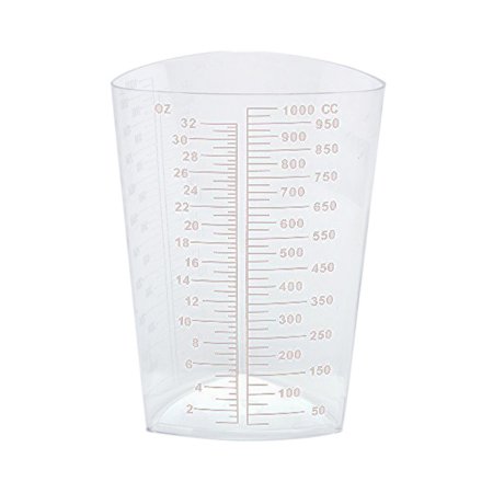 OakRidge Products Graduated Beaker Oakridge Products Pathology Container Polypropylene 1,000 mL (32 oz.) - Each - 0410-1100-EA
