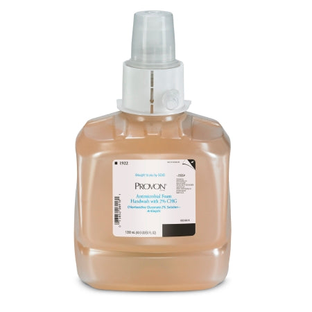 GOJO Antimicrobial Soap PROVON® Foaming 1,200 mL Dispenser Refill Bottle Unscented - Each - 1922-02-EA