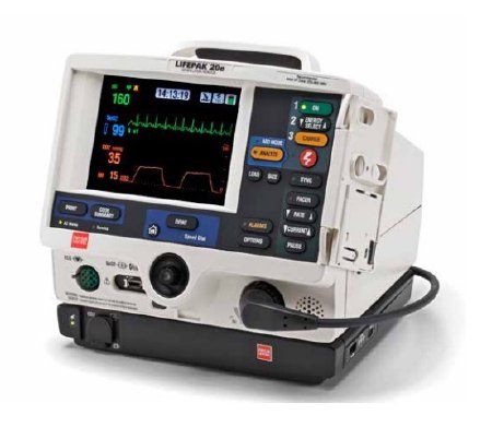 Soma Technology Refurbished AED Unit Automatic Lifepak® 20 - Each - MED-022-EA