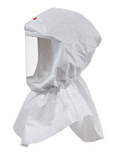 3M 3M™ Versaflo™ Air Purifying Respirator Hood Pull On Closure One Size Fits Most White - Case of 10 - S-605-10-CS