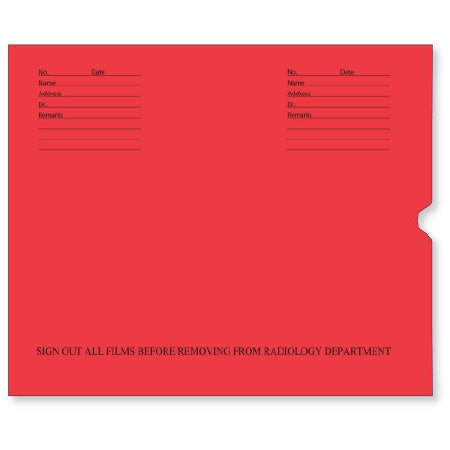 Precision Dynamics Negative Preserver Envelope Red 14-1/2 X 17-1/2 Inch - Case of 500 - XPOER1-CS