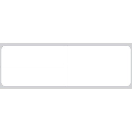 Precision Dynamics Pre-Printed Label Meditech® Auxiliary Label White Paper TAKE WITH FOOD OR MILK Safety and Instructional 1-1/4 X 4 Inch - Box of 6 - TD1-MIT-3-BX