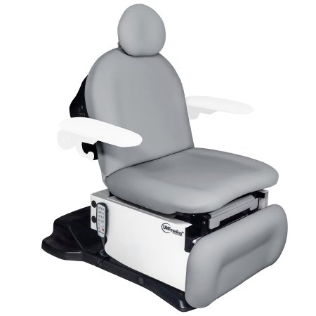 UMF Medical Procedure Chair Power 5016 18-1/2 to 37 Inch Seat Height Powder Coated Steel Mocha - Each - 5016-650-100-EA