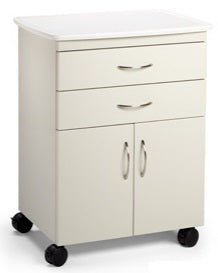 Midmark Treatment Cabinet M2 Series Floor Standing / Mobile 2 Drawers Key Lock - Each - M21D.795.SEB-EA