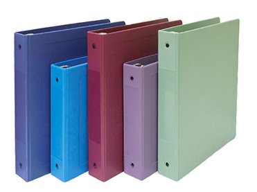 Omnimed Binder 3 Ring Seafoam Green 375 Sheets Side Opening - Each - 205007-SF3-EA