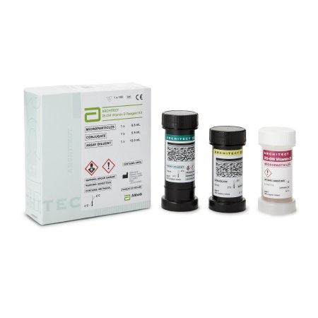 Abbott Reagent Kit Architect™ Immunoassay / Nutritional Assessment 25-hydroxyvitamin D (Vitamin D) For Architect Immunoassay Analyzers 100 Tests R1: 6.6 mL, R2: 5.9 mL, R3: 10 mL - KT/1 - 05P0225-KT