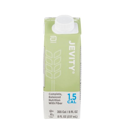 Abbott Nutrition Tube Feeding Formula Jevity® 1.5 Cal with Fiber Unflavored Liquid 8 oz. Reclosable Carton - Each - 64628-EA