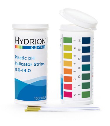 Fisher Scientific pH Test Strip Hydrion® 0 to 14.0 - Each - 14850110-EA