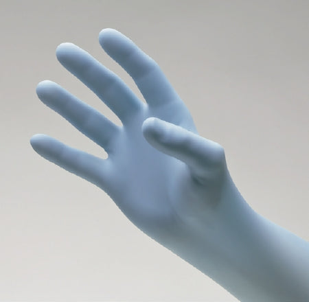 Innovative Healthcare Corp Exam Glove NitriDerm® Ultra Blue 2X-Large NonSterile Nitrile Standard Cuff Length Fully Textured Light Blue Chemo Tested / Fentanyl Tested - Case of 800 - 157400-CS